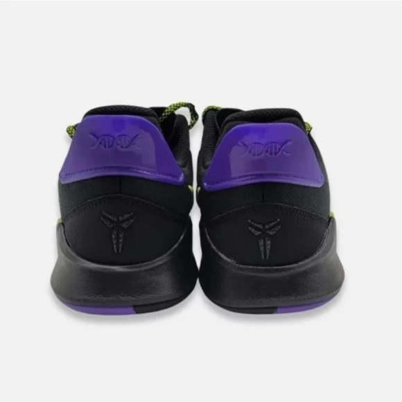 Nike Kobe Bryant Mamba Fury Joker Lakers mens 7 womens 8.5 Black Purple volt - Picture 6 of 8
